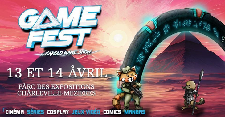 GameFest au Parc des expositions de Charleville-Mézières | Kidiklik